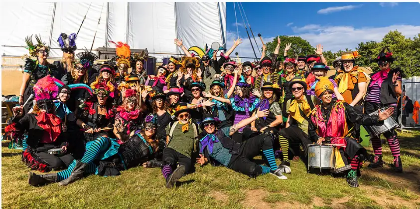 Chris Callard - Organiser for Barulho a samba, reggae, funk band from Brighton